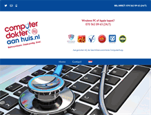 Tablet Screenshot of computerdokteraanhuis.nl